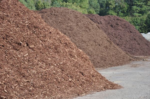 Brown Mulch Delivery in Lehi