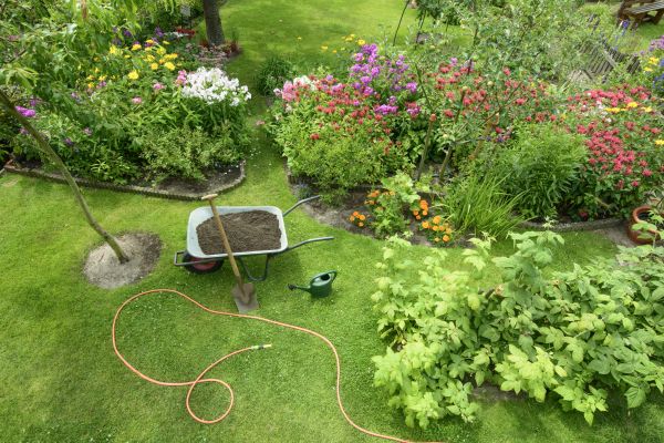 Flower Bed Construction in Lehi