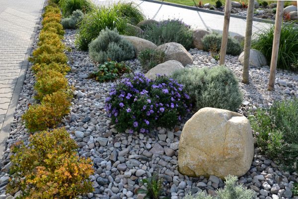 Decorative Rock Installation in Lehi