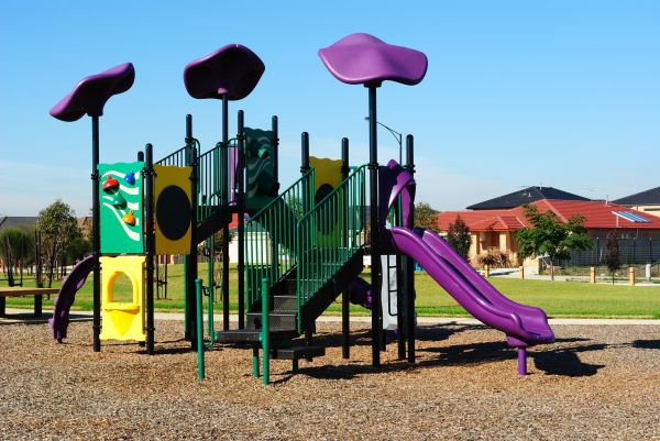 Playground Mulch Removal in Lehi