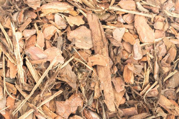 Bark Mulch Installation in Lehi
