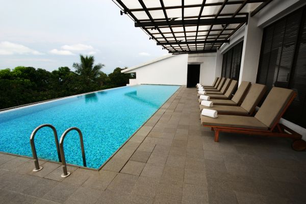 Pool Patio Landscaping in Lehi