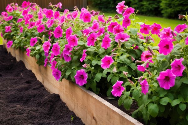 Raised Flower Bed Installation in Lehi