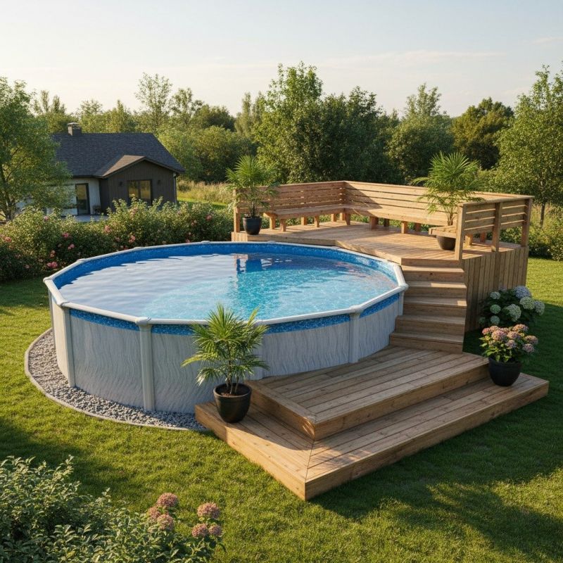 Pool Deck Landscaping